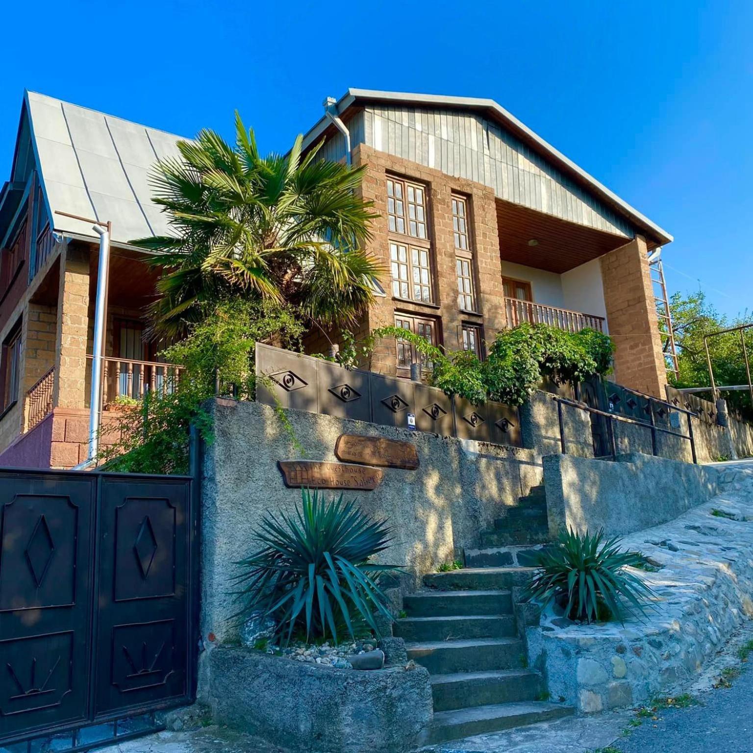 Eco House Sabero Hotel Akhmeta Eksteriør billede